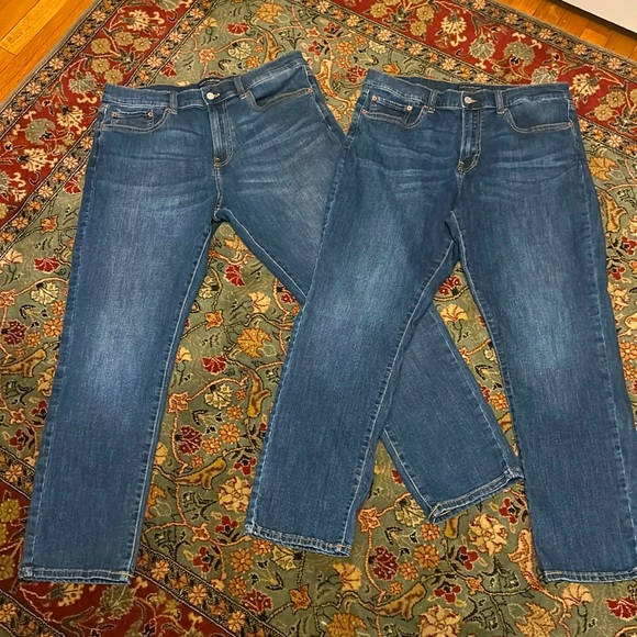 Lucky Brand Uomo 223 Gamba Dritta 5 Tasca Allungare i Jeans Denim, Blu